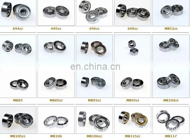 mini ball bearing MR137ZZ bearing size 7*13*4 MR137ZZ