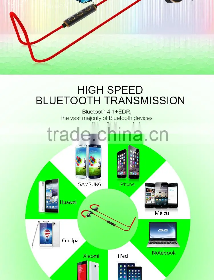 BT998B wireless sport bluetooth earbuds earphone bluetooth headphone headset
