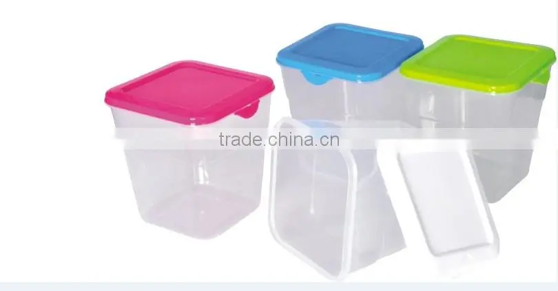 4L plastic food storage box, food storage container