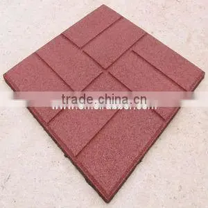 rubber patio paver tile