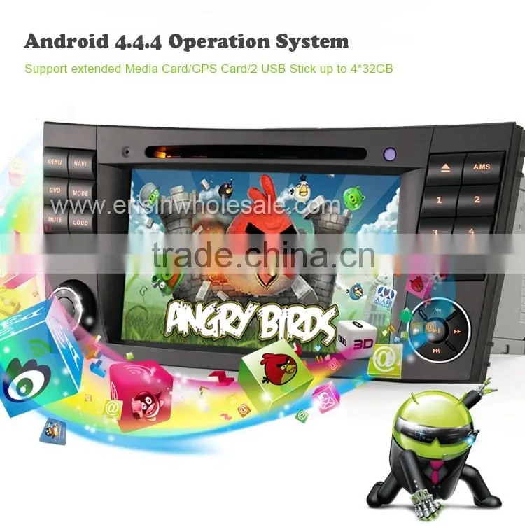 Erisin ES2501B 7" Touch Screen Car Radio with GPS Bluetooth 3G WiFi for Mercedes
