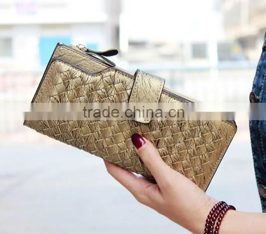 Women wallet female ultra-thin design women's bow long wallet multi card holder wallet women's wallet purse