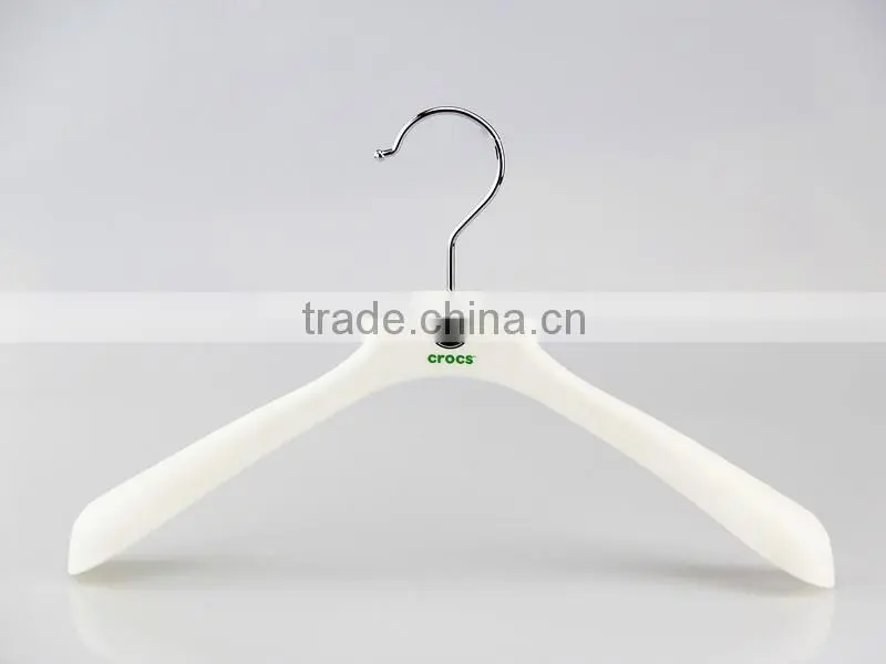 IMY-500 white plastic hangers for clothes kids hot sale