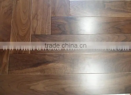 Soundproof multilayer American walnut engineered wood flooring