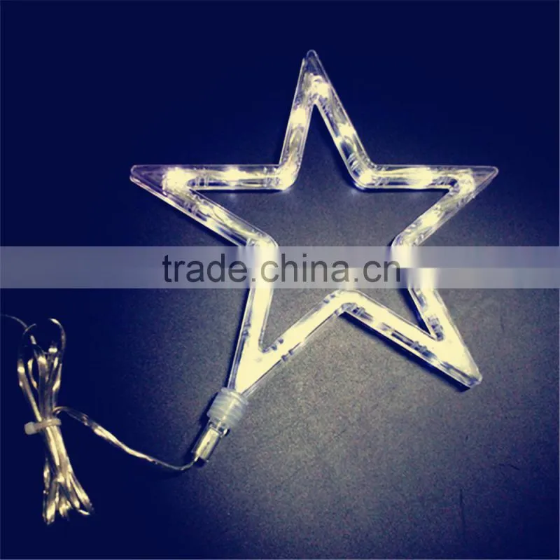 falling star led battery lights for christmas light ,party decorate,christmas ornament