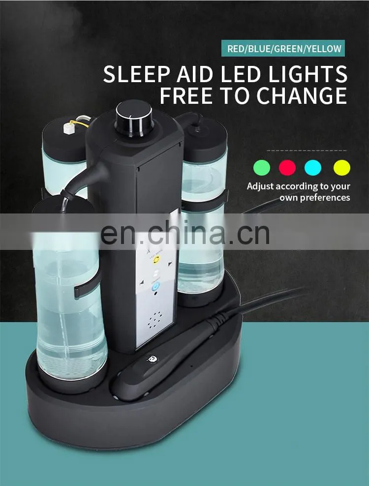Portable Dermabrasion Hydrogen Machine Pore Cleaner Vacuum Blackhead Removal Hydro Aqua Instrument With Blue Tooth Music System