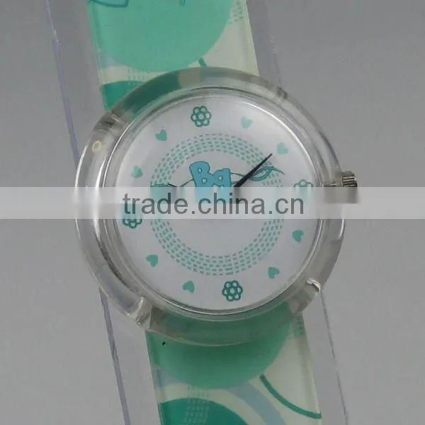 colorful designed cheap plastic watches, plastic colorful watch