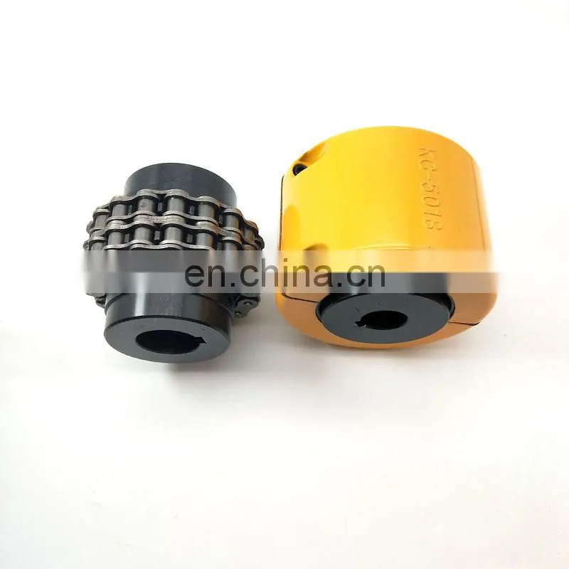 KC-4016 Sprocket Roller Chain Coupling Rigid Shaft Coupling