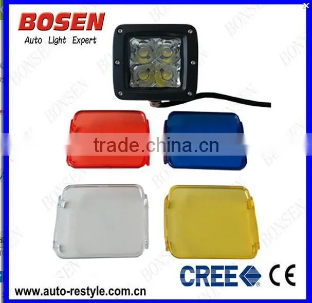 Led work light flush mount 18W cree LED offroad work light,spot driving light