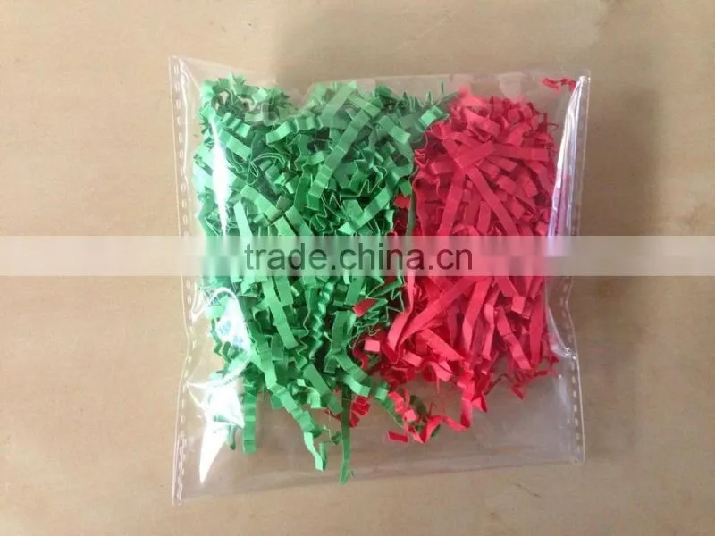 shredd paper/box stuffing paper confetti/basket paper stuffers/gift packing paper shredd, 2oz /bag Mix colors