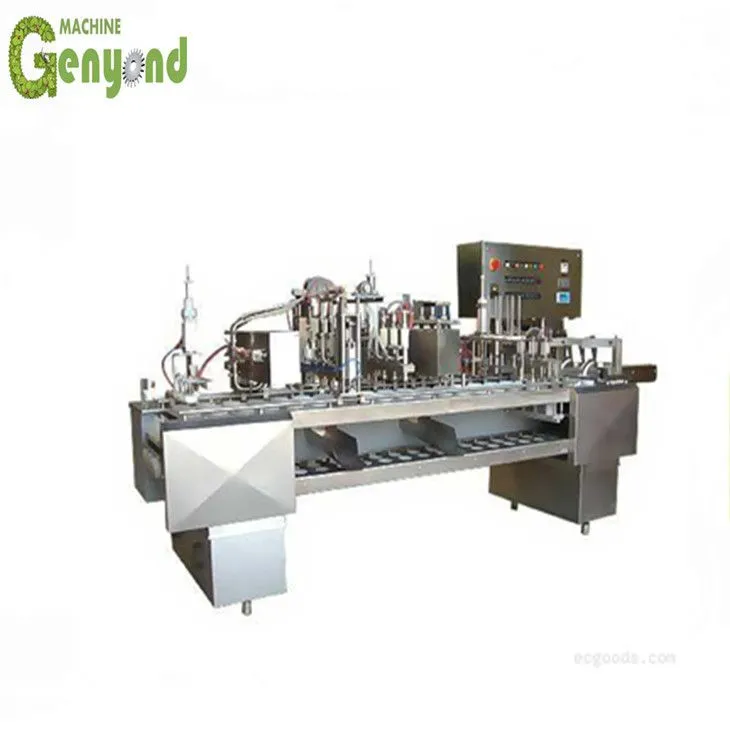 Automatic Electric Container Ice Cream Filler for Beverages Plastic and Glass Bottles Bags and Cases Electric Driven