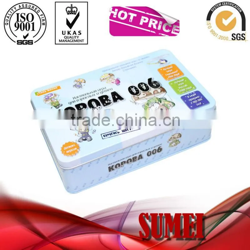 square tin canister wholesale