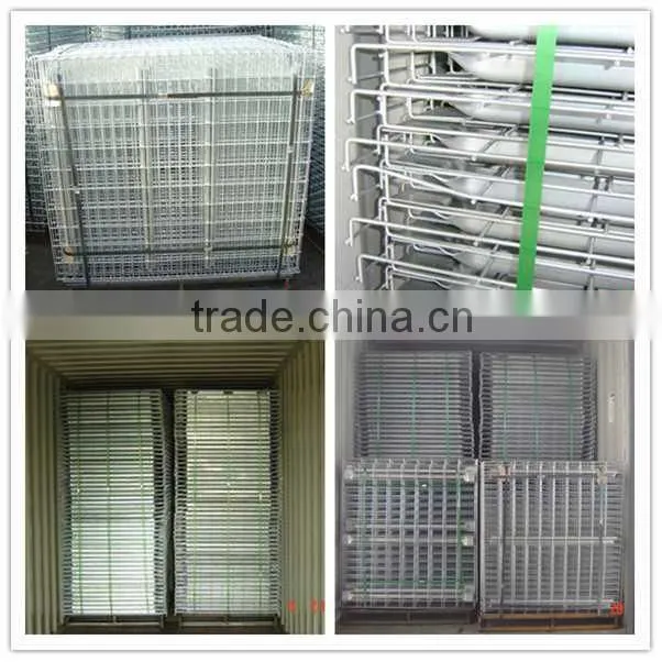 Hot sale steel wire storage pallet rack decking for step beam