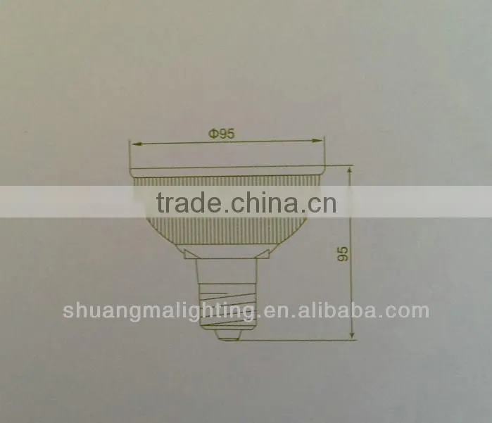 High Luminous Efficacy,High power 5X1W PAR30 LED Lamp