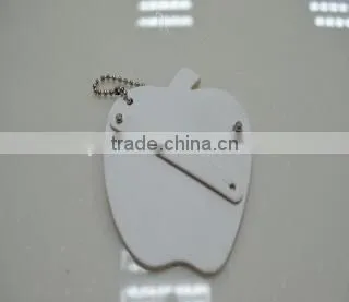 Factory Offer PU Leather Child Shape Tag can be Decorated with DIY Slide Letters