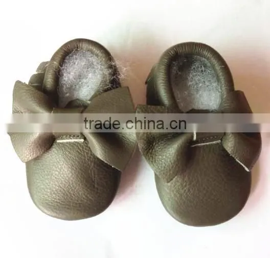 Hot Sale 2016 Fashion Style Tassel Toddler Shoes Leather Toddler Baby Shoes Bow Section Tassel Shoes