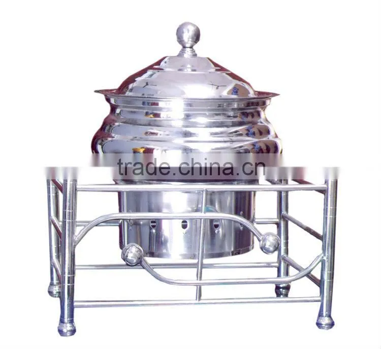 Steel Cheffing Dish, Wedding & Party utensils, food serving dish, hot keeping dish, Catering item, Hotel & Restaurant utensils