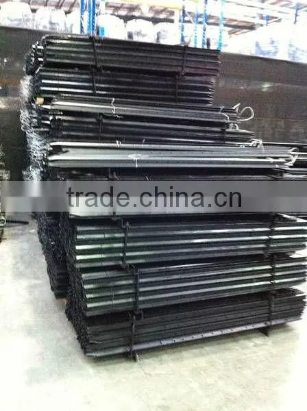AU standard Black steel posts