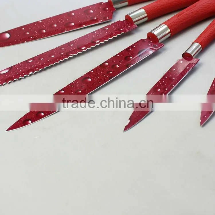 5pcs stainless steel flower printing knife