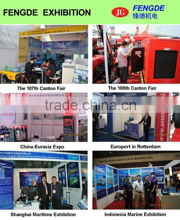 64kw (80kva) Shangchai marine diesel Generator with competitive price