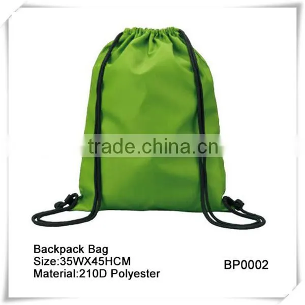 Promotional Polyester Drawstring Bag,Drawstring Backpack