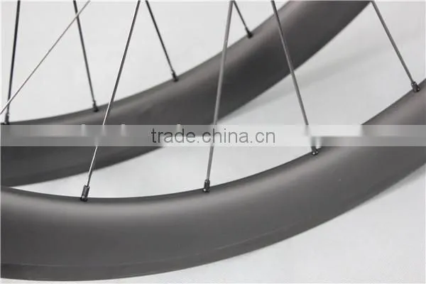 Full carbon bike wheels sapim spokes bike wheelset carbon bike wheelss W56C