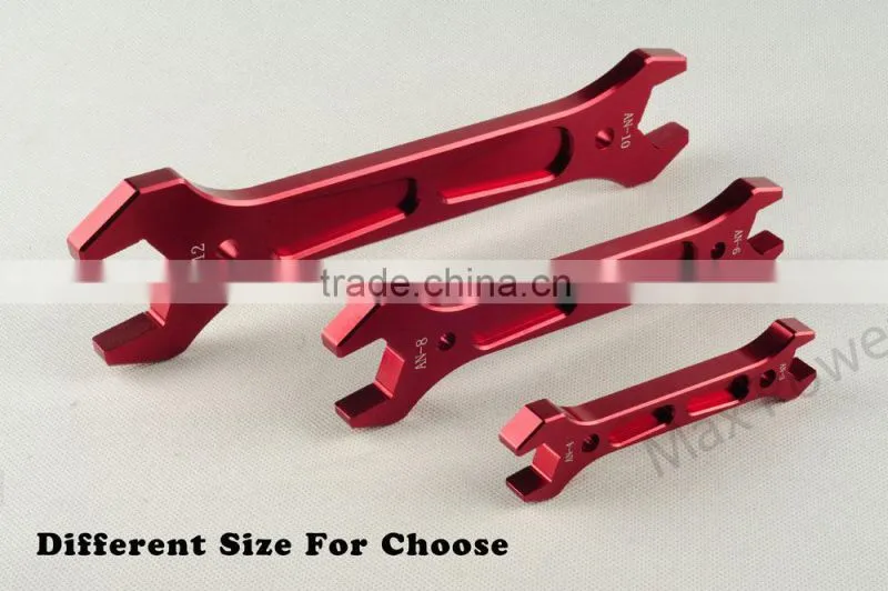 double-headed wrench open end wrench aluminum fittings wrench High quality aluminum alloy