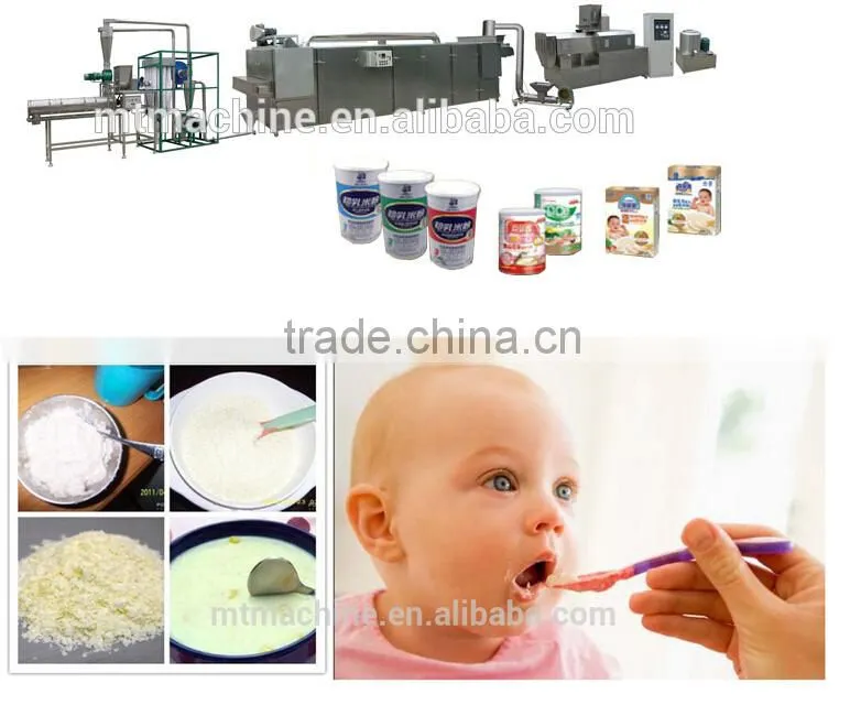 Efficient automatic puffed baby food produce machine, nutritious power line, baby food maker