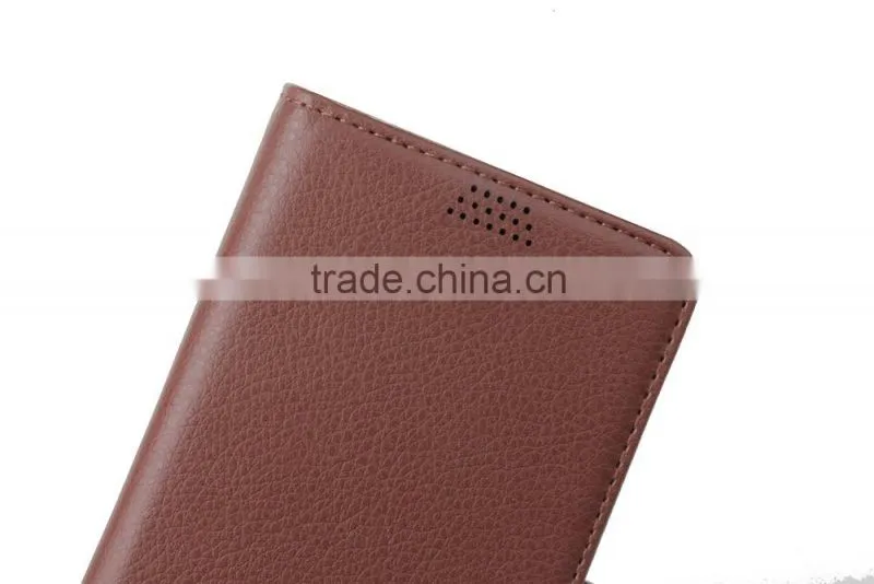 Luxury MMT PU Leather Case with Card Slot for Samsung C5 Litchi Grain Anti Shock Holder Frame Flip Wallet Case for Samsung C5