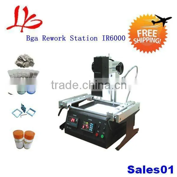 High-tech BGA IR6000 Infrared Rework Station With Reballing Kits