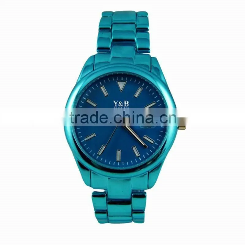 2013 Wholesale New Gold Titanium Japan Movt watch man