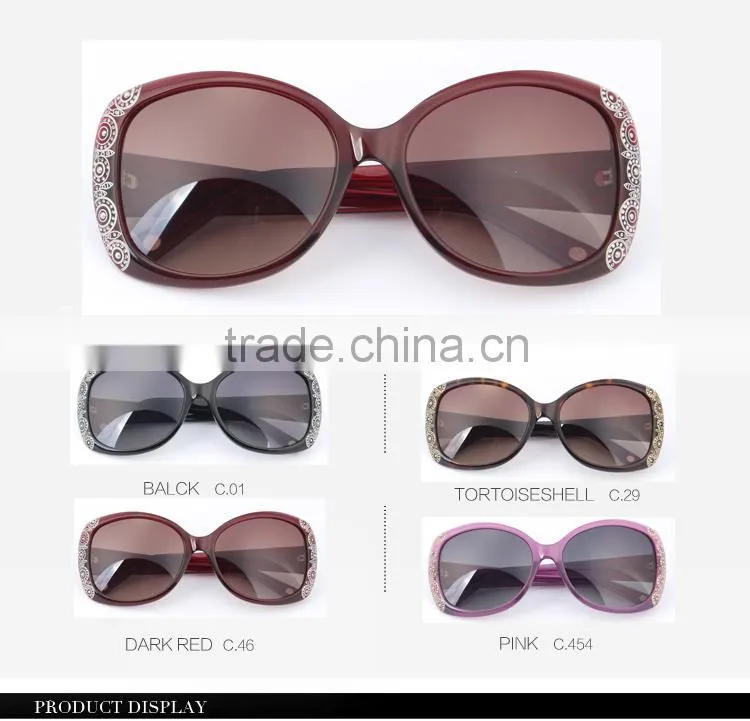 Factory 2015 Made In China Wholesale High Quality UV400 Women Sunglasses
