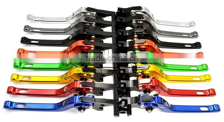 BJ-LS-008 Wholesale 3D Long CNC Adjustable Folding Motorcycle Hand Brake Clutch Lever for Ducati 821 MONSTER