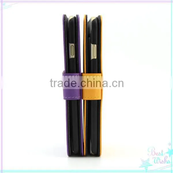 Factory price high quality for iphone 6 case, for iphone 6 leather case,for iphone 6 flip cover leather case