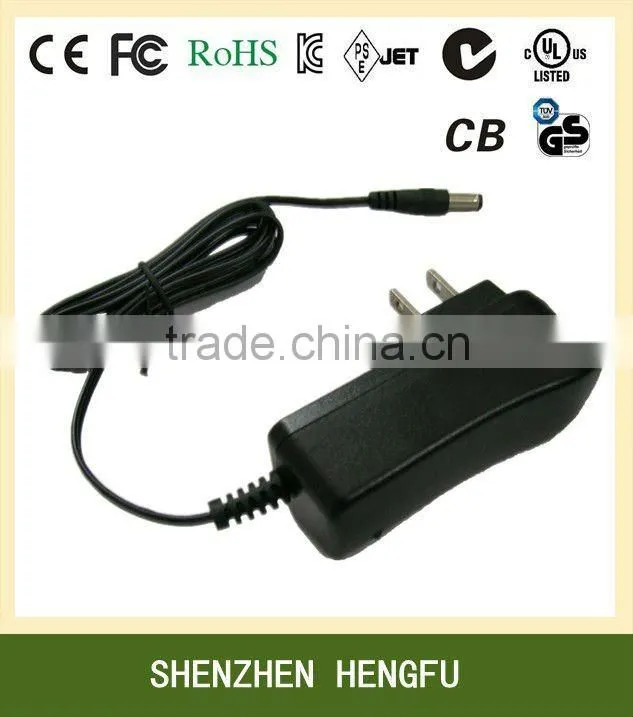 18V 0.3A 0.4A 0.5A 0.6A Travel Charger Power Adapter with UL certificated