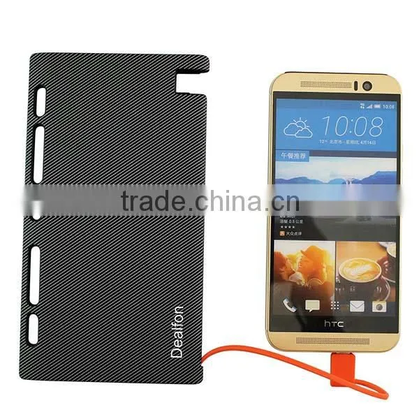 Portable Ultra Thin Enabled Cable 5100mAh Power Bank for Samsung Galaxy S6 Edge