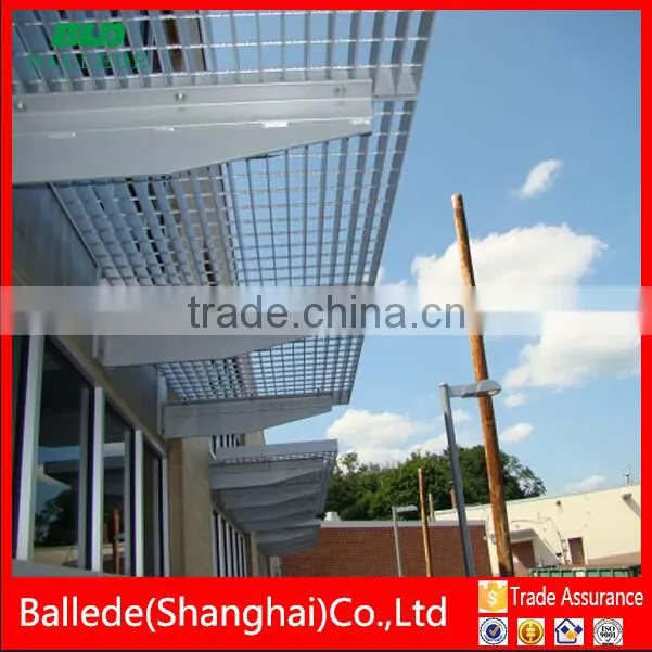 decorative sunshade aluminum louver roof
