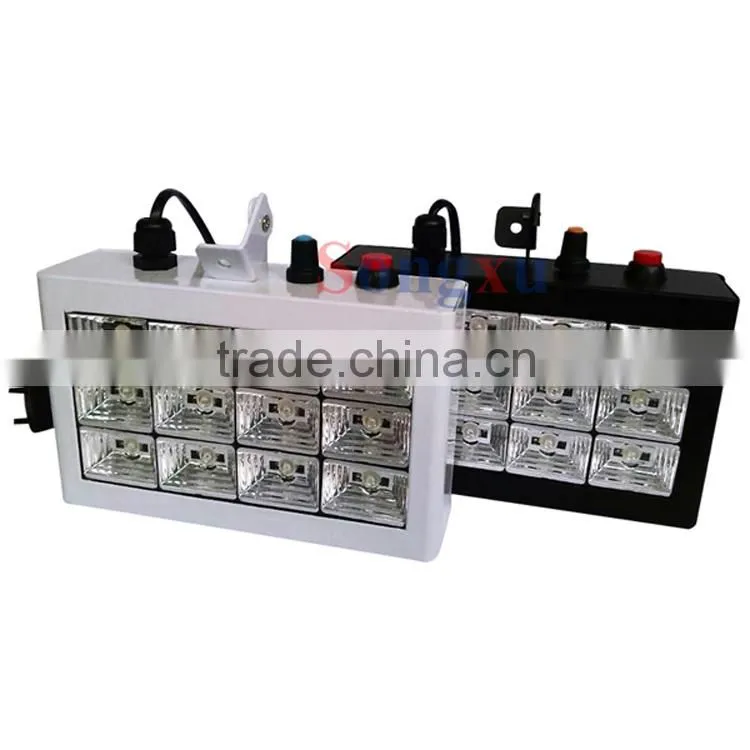 12*1w best price dmx led light strobe for party nightclub