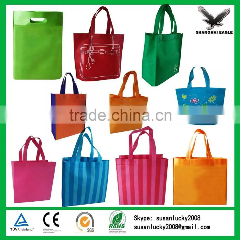2015 New Design Strong Die Cut Non Woven Bags