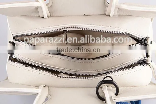 4019-2016 Spring and Summer season fashion trendy tassel tote bag for women
