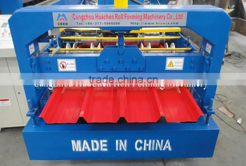 Botou, China. HC Wall Tiles Roll Forming Machine