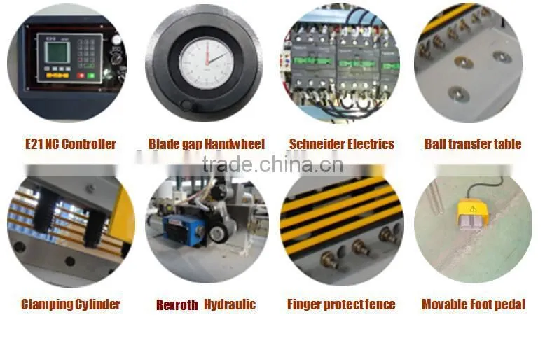 QC12K 6x3200 sheet metal cutting machine ,cnc shearing machine,Hydraulic Shearing machine with DAC360