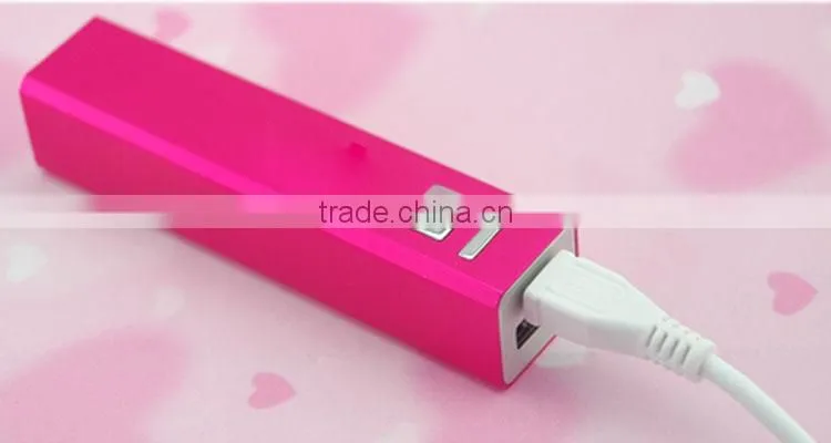 Christmas gift powerbank Portable 2000mAh 2200mAh 2600mAh cellphone charger mini portable mobile charger