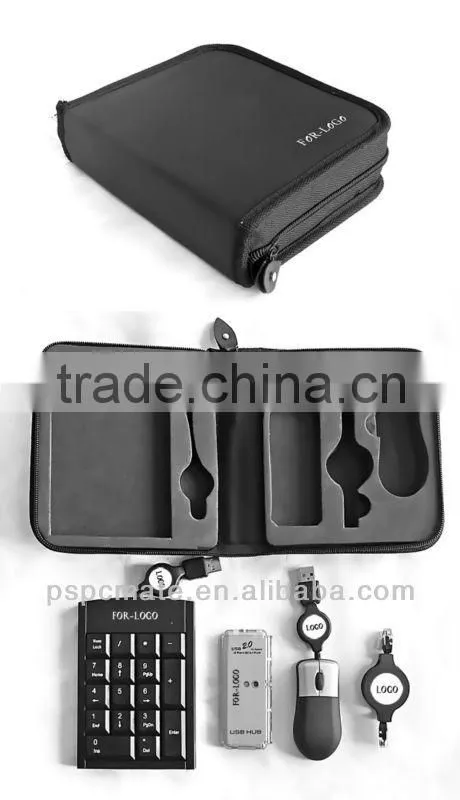 usb promotional gift set for protable computer travel tool kits