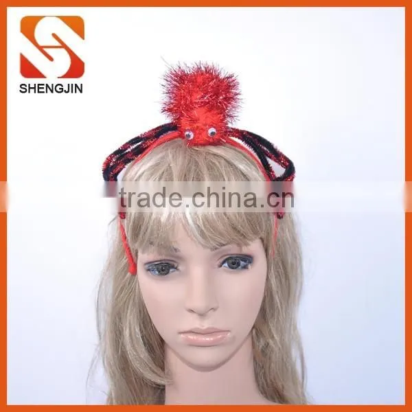 Factory sales crazy spider Halloween headband