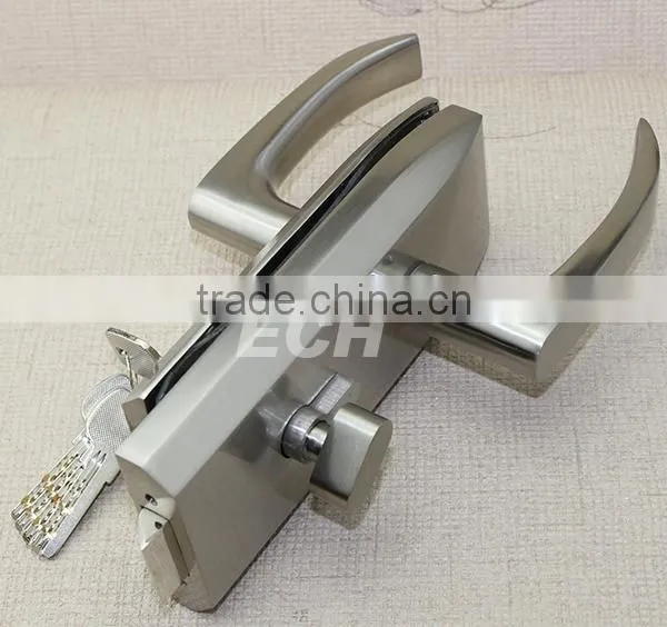 china supplier zinc alloy lock for glass door