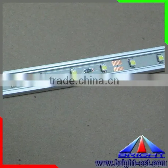 High lumens 3528 SMD LED hard strip bar light, 8mm width avaliable led 2835,3528 strip light with aluminum