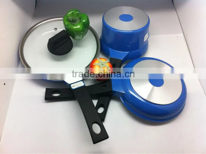 HQ Non-stick ceramic coating aluminum cookware set