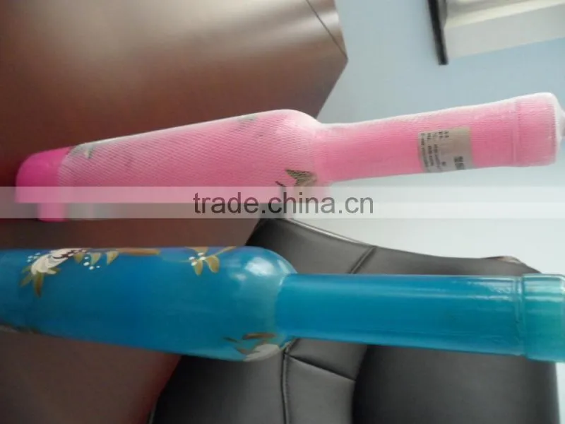 Wine bottle protective packaging sleeve net