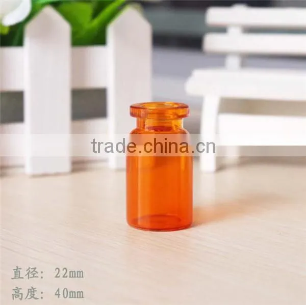colored glass bottle
